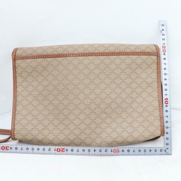 Celine Monogram Macadam Flap Crossbody - Picture 6 of 8